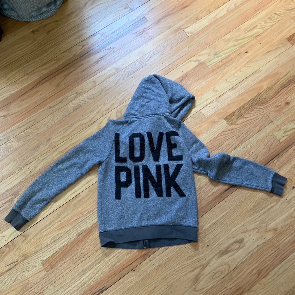 PINK Victoria’s Secret zip up hoodie large
